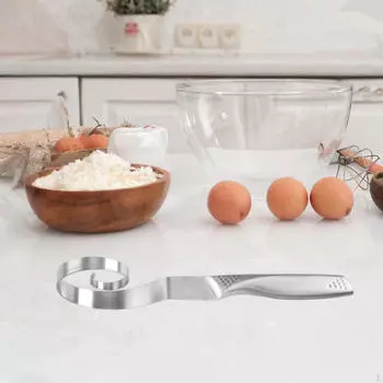 Dough Whisk Hook Whisking Mixing Tool Non Slip Handle Manual Egg Bread for Cake