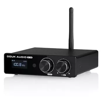 Douk Audio M1 FM HiFi TPA3116 цифровой усилитель Bluetooth стерео приемник домашний FM усилитель 5.1 50 Вт*2