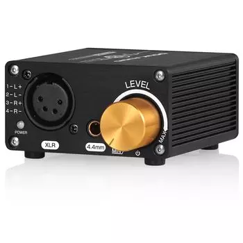 Douk Audio U5 PRO небольшой полностью сбалансированный усилитель для наушников, мини-стереоусилитель для наушников для гарнитуры OP42 BUF634, подключаемый разъем операционного усилителя XLR/4,4 мм