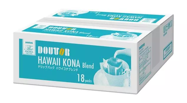 Doutor Coffee Doutor Drip Pack Hawaii Kona Blend 18P