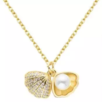 Douyin хит продаж трехмерная подвеска в виде капли воды классическая элегантность изысканное ожерелье подарок на фестиваль Циси