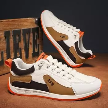 Douyin men s shoes trend one pedal soft sole casual Forrest Gump sports shoes fashion youth breathable driving shoes large size 46 39