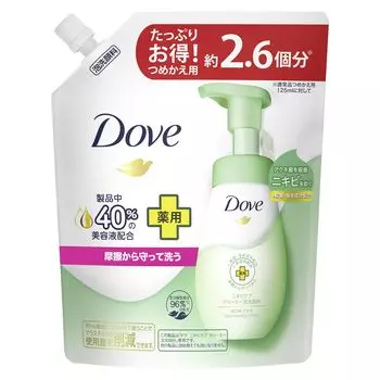 Dove Acne Care Кремовая пенка для умывания лица Сменный блок 320 мл