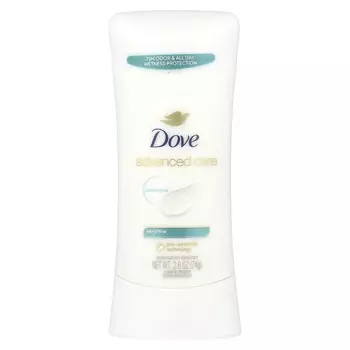 Dove, Advanced Care, дезодорант-антиперспирант, для чувствительной кожи, 2,6 унции (74 г)