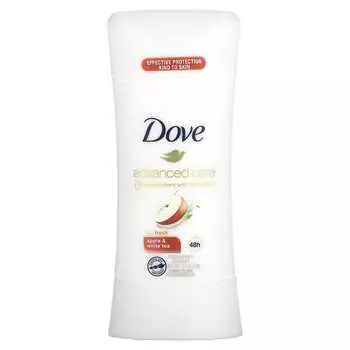 Dove, Advanced Care, Go Fresh, дезодорант-антиперспирант, яблоко и белый чай, 2,6 унции (74 г)
