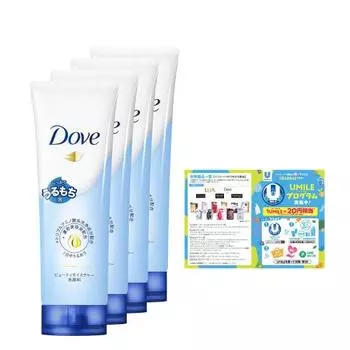 Dove Beauty Moisture Drying Увлажняющий гель для умывания лица 130 г x 4 шт. с бонусом
