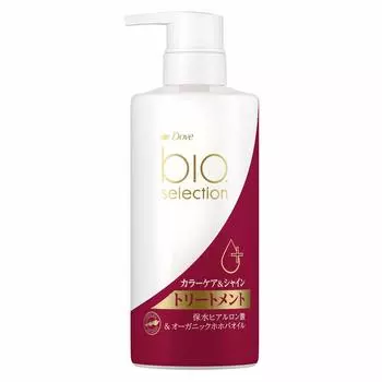 Dove Bio Selection Уход за кожей с возрастными изменениями, обесцвечивание волос, цветной уход, блеск, уход за телом 490 г и