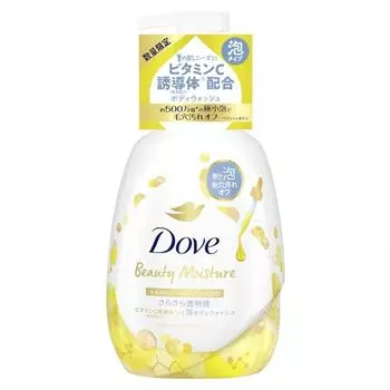 Dove Body Soap Beauty Moisture Гладкая и прозрачная пена для мытья тела с дозатором 540 г