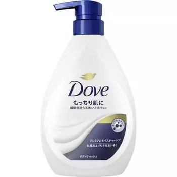 Dove Body Wash Premium Увлажняющий насос 470 г