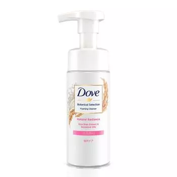 Dove Botanical Selection Натуральное сияние пенящееся очищающее средство для лица 145 мл