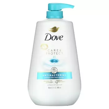 Dove, Care & Protect, Antibacterial Body Wash, 30.6 fl oz (905 ml)