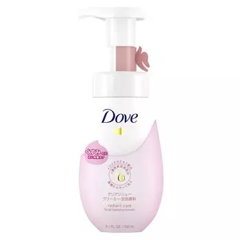 Dove Clear Renew Кремовая пенка для умывания лица от омертвевшей кожи и тусклости 150 мл