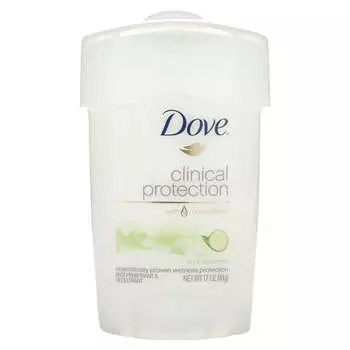Dove, Clinical Protection, рецептурный дезодорант-антиперспирант, Cool Essentials, 1,7 унции (48 г)