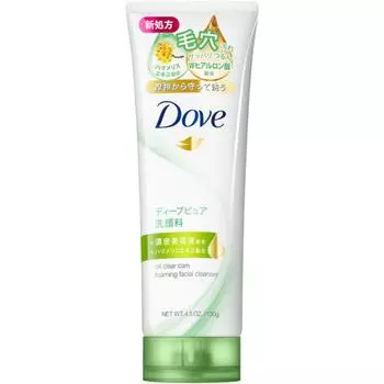Dove Deep Pure Очищающее средство для лица 130 г