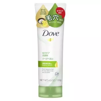 Dove Deep Pure Очищающее средство для лица 130 г для пор омертвевшей кожи потемнение пор