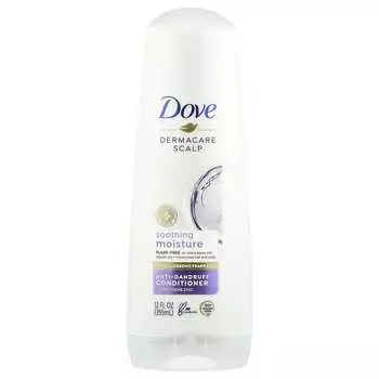 Dove, Dermacare Scalp, кондиционер против перхоти, успокаивающее увлажнение, 12 жидких унций (355 мл)