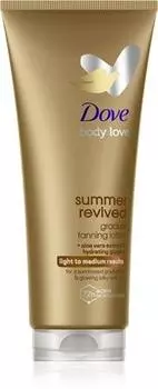 Dove DermaSpa Summer Revived Лосьон для тела с автозагаром TU прозрачный