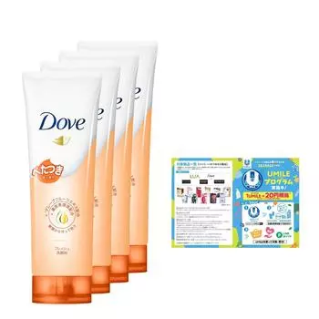 Dove Fresh Facial Oily 130 г x 4 бонуса включены Очищающее средство, Кожный жир, Липкость, Кожа, частички,