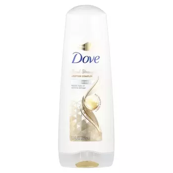 Dove, Кондиционер, Сила связи + Пептидный комплекс, 12 жидких унций (355 мл)