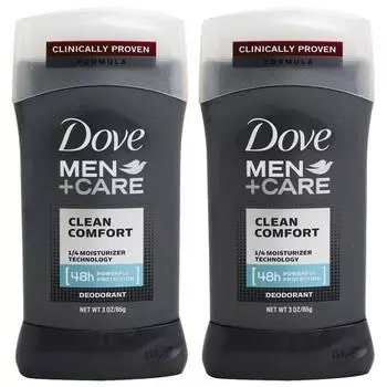 Dove Men +Care Deodorant Clean Comfort, 85g, 2 units