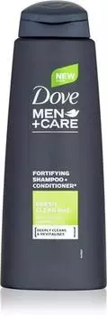 DOVE Men+care Fresh Clean Шампунь и кондиционер 2-в-1 для мужчин TU прозрачный