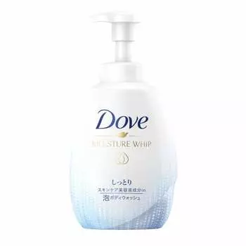 Dove Moist Whip Moist Foam Body Wash Body Soap 540g Body Soap Floral Soap Scent 540g (x 1)