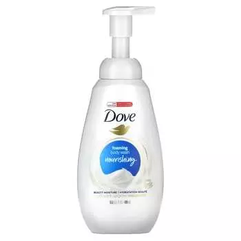Dove, Пенящийся гель для душа, Питательный, 13,5 жидких унций (400 мл)