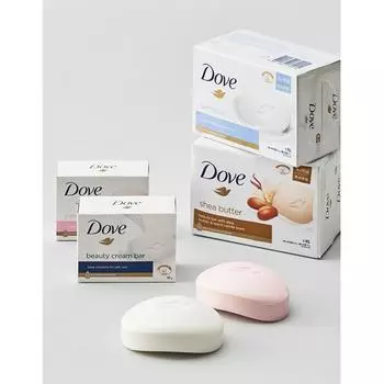 Dove Pink Beauty Bar 90 г 4 шт. в упаковке
