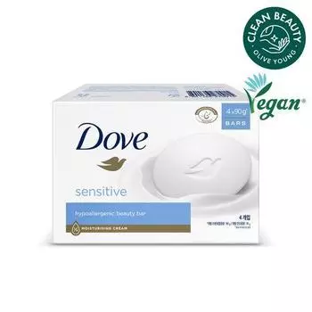 Dove Sensitive Bar 90G 4 Pack