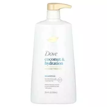 Dove, Шампунь «Кокос и увлажнение», 25,4 жидких унций (750 мл)