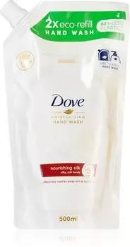 DOVE Сменный блок жидкого мыла для рук Silk Fine TU прозрачный