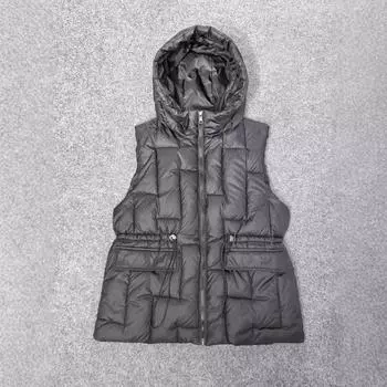 Пуховик жилет женский осенне-зимний новый свободный хлопковый плечевой пиджак хлопковый пиджак M