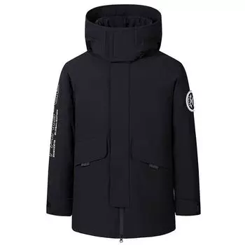 Down Jacket Men s and Women s Medium Length Winter New Thickened Coat S