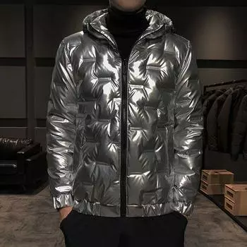 Down Jacket Winter Short Coat Trend Handsome Business Tuhao Men s Clothing m