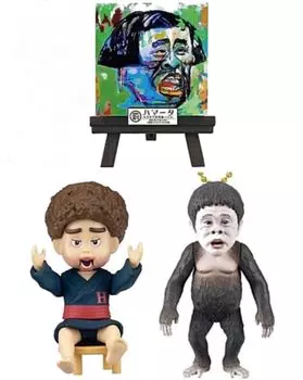 Downtown Gaki no Tsukai Laugh Hamada Collection Part 2 x Assorted 3 types set work Ventriloquist doll Funny Hamada child gorilla Downtown Gaki no