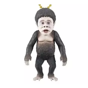 Downtown Gaki no Tsukai Laugh Hamada Collection Part 2 Забавная игрушка Hamada для детей Gorilla Gacha Gacha в капсуле Yaarahende! Не [4. Кукла] (Отдельный предмет)