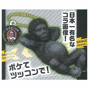 Downtown Gaki no Tsukai Laugh Hamada Collection Hamadako Gacha Gacha Gashapon Yaarahende! Не [5. Горилла] (Отдельный предмет)