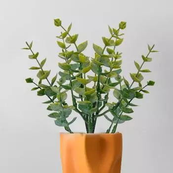 Довольно ложный эвкалипт без увядания, мягкий ПВХ своими руками A