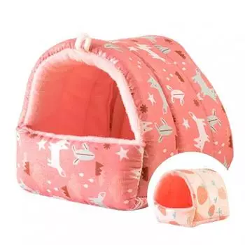 Довольно очаровательная, приятная для кожи беличья кровать, милая беличья клетка, гнездо, товары для домашних животных S