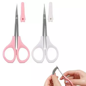 Doyime Eyebrow Eyebrow Eyebrow Cut of Eyebrow Для бровей Для бровей Для бровей Двойные косметические ножницы для кутикул Изготовлены из высококачественной нержавеющей стали Поставляются со смолой