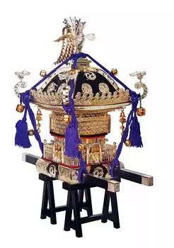 Doyusha Edo Mikoshi Black Painted Shibo Plastic Model 1/5 PS-1
