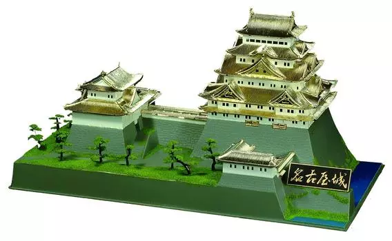 Doyusha Famous Castle DX Gold Series Important Cultural Property Nagoya Castle Plastic Model DG3 1/350 Japan s