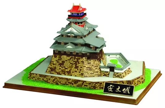 Doyusha famous castle JOYJOY collection Azuchi Castle plastic model 1/540 Japan s JJ-10