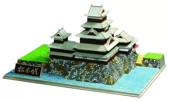 Doyusha famous castle JOYJOY collection Matsumoto Castle plastic model 1/430 Japan s JJ-9