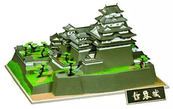 Doyusha Famous Castle National Treasure Himeji Castle Plastic Model S21 1/500 Japan s