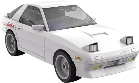 Doyusha Initial D Real Body Kit Ryosuke Takahashi Scale Assembly Kit RX7-FC3S Approx. 1/35
