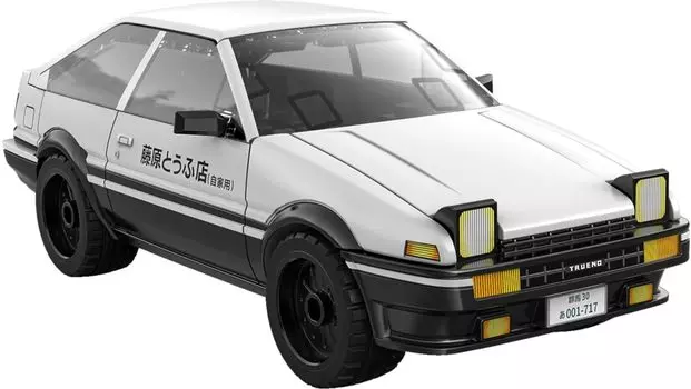 Doyusha Initial D Real Body Kit Takumi Fujiwara AE86 TRUENO Scale Assembly Kit Приблизительный. 1/35