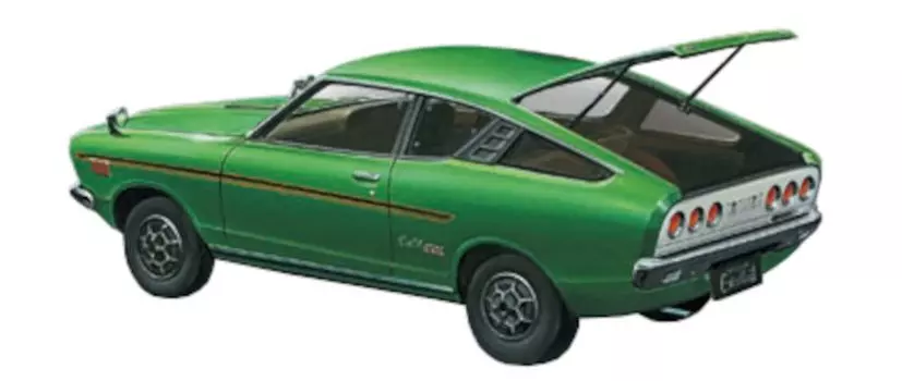 Doyusha Showa Era Nostalgic Hero Series Datsun Sunny Excellent 1400 Coupe GX Пластиковая модель № 9