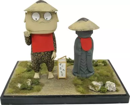 Doyusha Yokai Genealogy Series Zashiki Warashi Plastic Model 2 [Reprint Edition] (People/Animals)