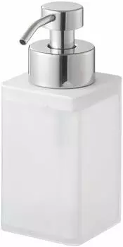 Дозатор для сменных фильер Yamazaki Jitsugyo, пенный, белый, с эффектом тумана, моющее средство, предназначенное для легкой очистки, 5209, прибл.. Ш7XГ9.5XВ17см